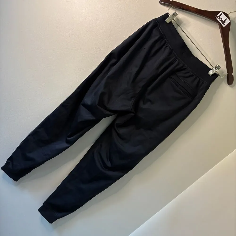 Under Armour S Black Jogger Sweatpants Sporty Athletic Athleisure Preppy Running